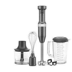 KitchenAid tyčový mixér s příslušenstvím 5KHBV83 - tmavě šedý mat