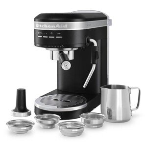 Pákový kávovar KitchenAid Artisan 5KES6503 - černá litina