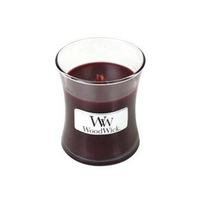 Vonná svíčka WoodWick malá - Black Cherry 7 cm x 8 cm 85 g