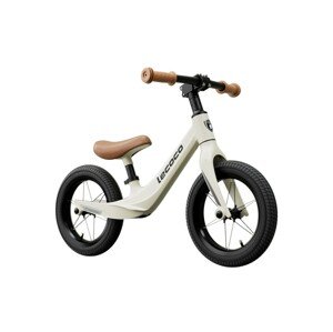 Lecoco Dětské odrážedlo bílé - odlehčený magnesiový rám (nafukovací kola) - BAZAR