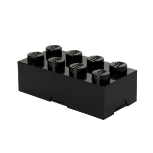 LEGO Storage LEGO box na svačinu 100 x 200 x 75 mm - černá