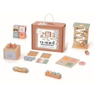 eliNeli Sada montessori hraček pro děti od 1 roku (13–⁠18 měsíců) - edukativní box - BAZAR