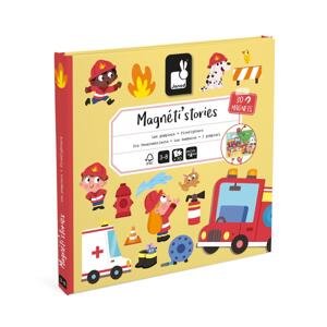 Janod Magnetická kniha - hasiči