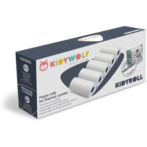 Kidywolf Náhradní fotopapír do fotoaparátu KIDYPRINT- klasický papír (sada 5 rolí)