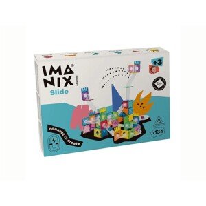 MAGNETICKÁ STAVEBNICE IMANIX SLIDE - 134 ks