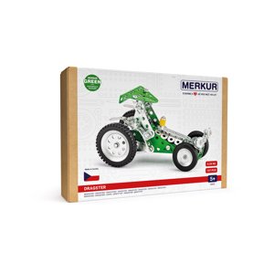 Merkur - stavebnice Merkur 052 - dragster, 137 dílů