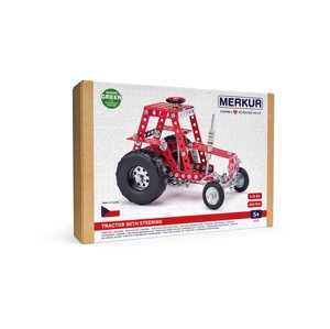 Merkur - stavebnice Merkur 057 Traktor s řízením, 205 dílů