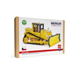 Merkur - stavebnice Merkur - Buldozer, 504 dílků