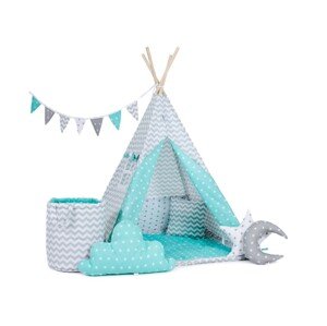 ELIS DESIGN Set teepee stan Cik cak mátový varianta: luxury