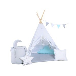 ELIS DESIGN Set teepee stan Bílý andílek varianta: luxury