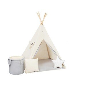 Teepee stan set pro děti béžový varianta: premium