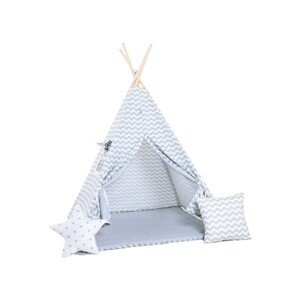 ELIS DESIGN Set teepee stan Cik cak bílý varianta: standard