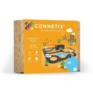 Connetix Magnetická stavebnice silnice 48 ks