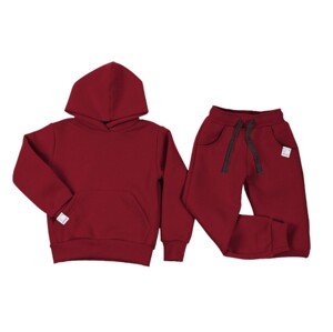 ELIS DESIGN Dětská tepláková souprava Elise Velikost: 128/134, varianta: bordó