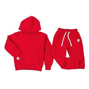ELIS DESIGN Dětská tepláková souprava Elise Velikost: 92/98, varianta: červená