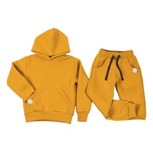 ELIS DESIGN Dětská tepláková souprava Elise Velikost: 104/110, varianta: hořčicová