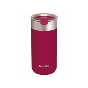 Quokka Nerezový termohrnek se sítkem Boost Maroon 400 ml