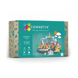 Stavebnice Connetix Tiles - kuličkodráha (92 ks)