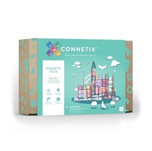 Connetix Tiles - kuličkodráha PASTEL 106 ks