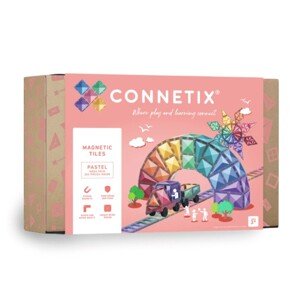 Connetix Magnetická stavebnice pastelová XXL - 202 ks