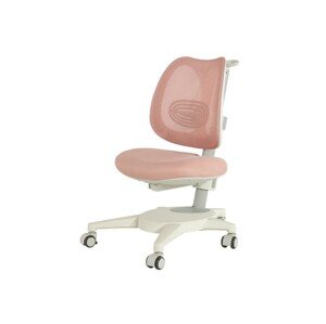 eliNeli Dětská ergonomická židle k psacímu stolu - růžová