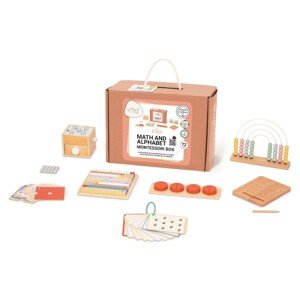 eliNeli Sada montessori hraček pro děti od 2 let (25+ měsíců) - edukativní box (poškozená krabice)
