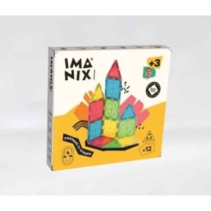 MAGNETICKÁ STAVEBNICE IMANIX CLASSIC - 12 ks