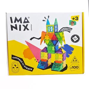 MAGNETICKÁ STAVEBNICE IMANIX CLASSIC - 100 ks