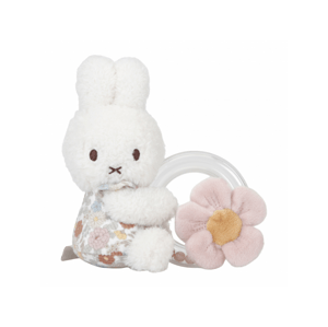 Little Dutch Chrastítko s korálky králíček Miffy Vintage Kytičky