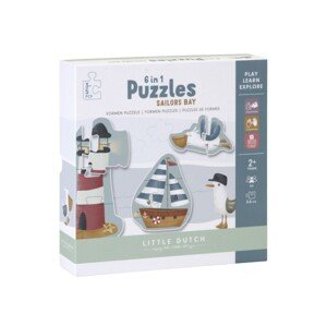 Little Dutch Tiamo puzzle 6v1 námořnický závil