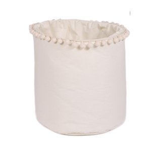 ELIS DESIGN Koš na hračky - bambulky