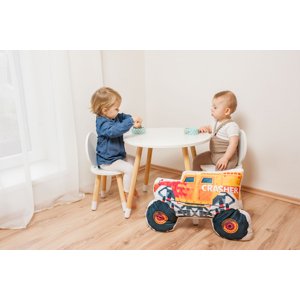 ELIS DESIGN Dětský plyšový polštářek - Monstertruck