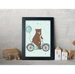 ELIS DESIGN veselý plakát pro děti rozměr: 20 x 30 cm