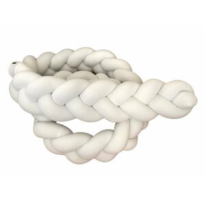ELIS DESIGN Copový mantinel jednobarevný - bílý rozměr: 200 cm