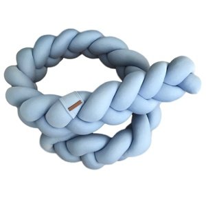ELIS DESIGN Copový mantinel jednobarevný - modrý rozměr: 200 cm