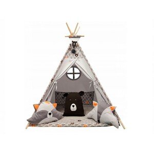 ELIS DESIGN Teepee stan Lesní zvířátka
