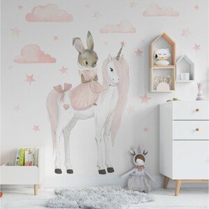 ELIS DESIGN nálepka na Stěnu pro holčičky