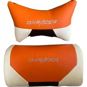 DXRACER Sada polštářků  NWO černo-bílo-oranžový série D,W,I,M