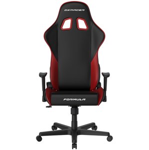 DXRACER Herní židle Formula černo-červená, koženka