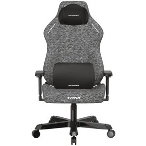 Herní židle DXRacer TANK šedá, látková