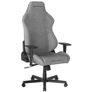 Herní židle DXRacer DRIFTING šedá, koženka-látka