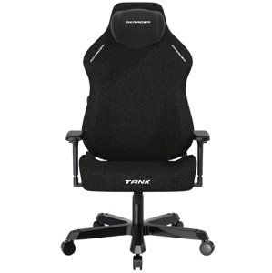 Herní židle DXRacer TANK černá, látková