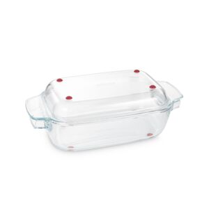 Pekáč s poklopem GrandCHEF 34 x 19 cm, skleněný