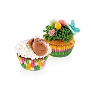 Cukrářské mini košíčky DELÍCIA ø 4 cm, 100 ks, jarní