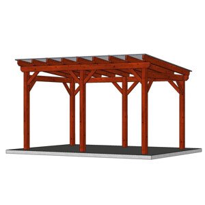 Zastřešená pergola Linda 27