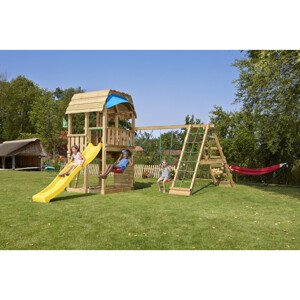 Hřiště Jungle Barn se skluzavkou a modulem Climb frame 2.0