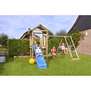 Hřiště Jungle House se skluzavkou a modulem Climb frame 2.0
