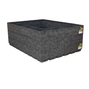 Kasko záhon ve tvaru obdélníku  - 3 patra/ 75 cm