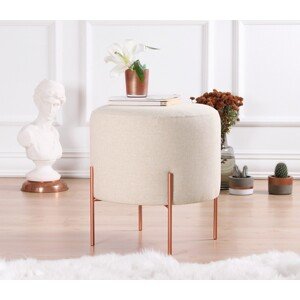 ASIR Taburet COPPER 46 krémový
