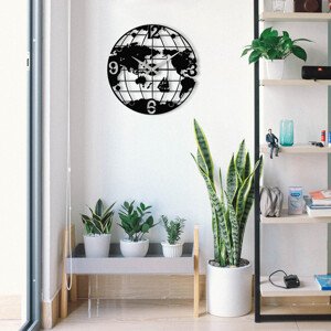 ASIR Nástěnné hodiny kovové ENZOCLOCK zlaté